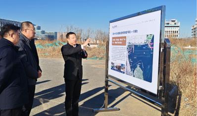 藍天集團到海上世界、夾河·幸福新城調(diào)研交流
